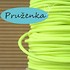 Pruženka kulatá * Ø2 mm * neon žlutá