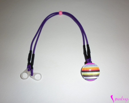 Záchytný klip barevné vlnky